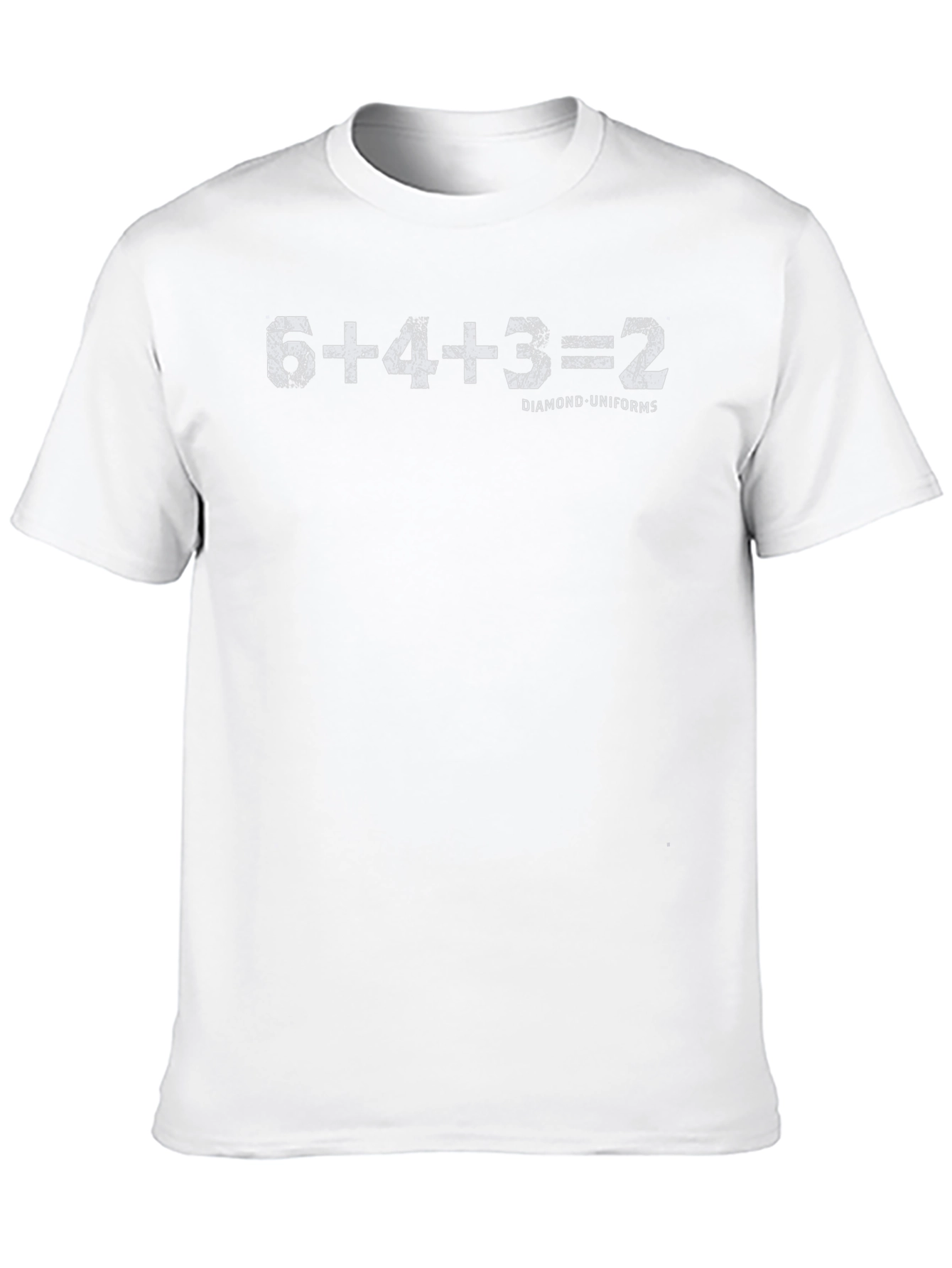 Math Humor T-Shirt: 6+4+3=2