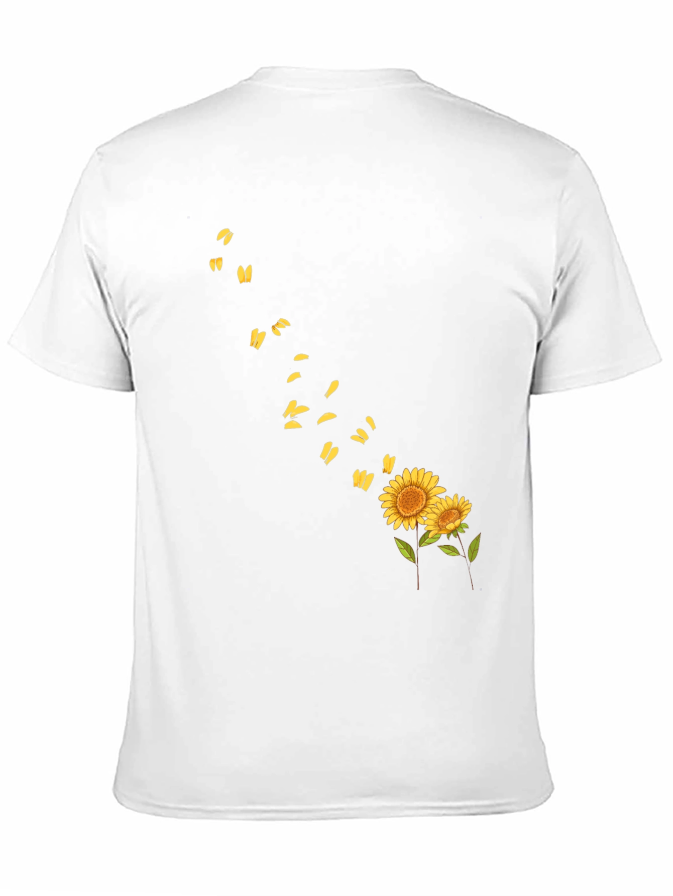 Sunflower Graphic Black T-Shirt
