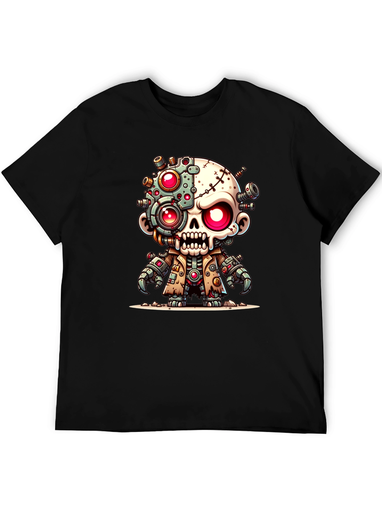 Robotic Zombie T-Shirt - Unique Graphic Tee