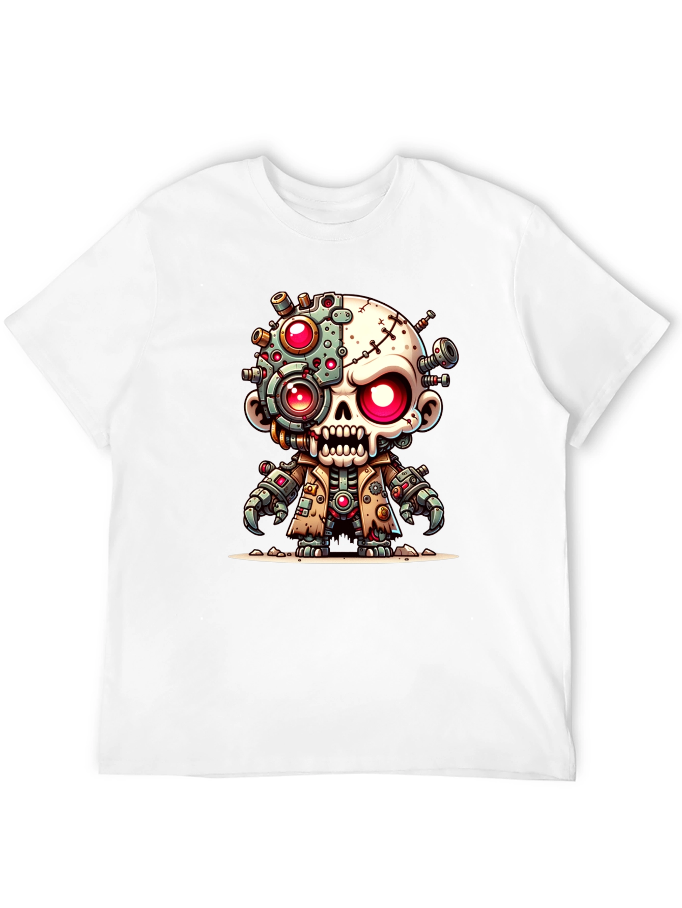 Robotic Zombie T-Shirt - Unique Graphic Tee