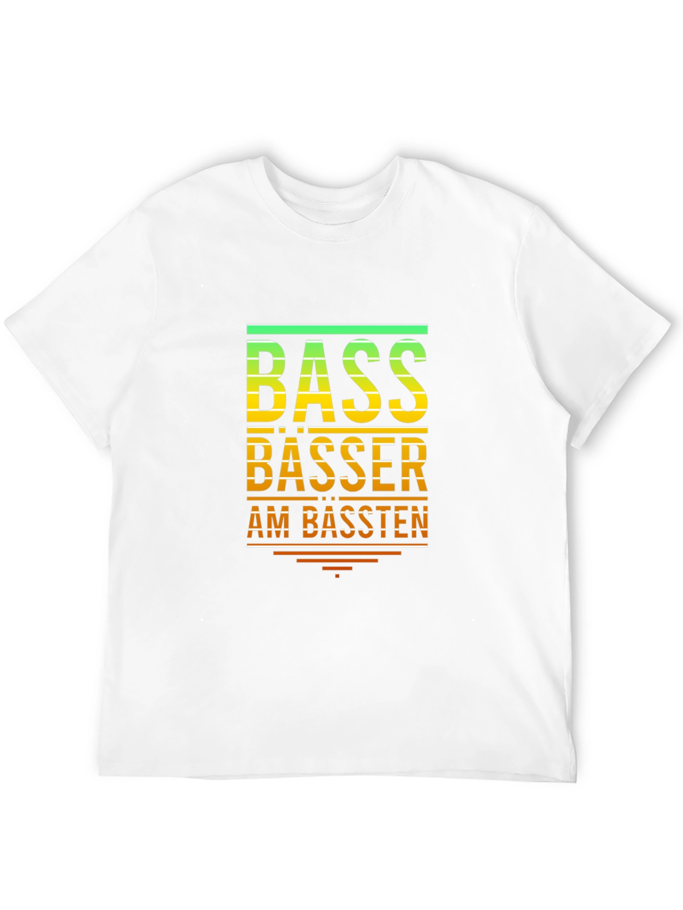 Bass Bässer Am Bässten T-Shirt - Black