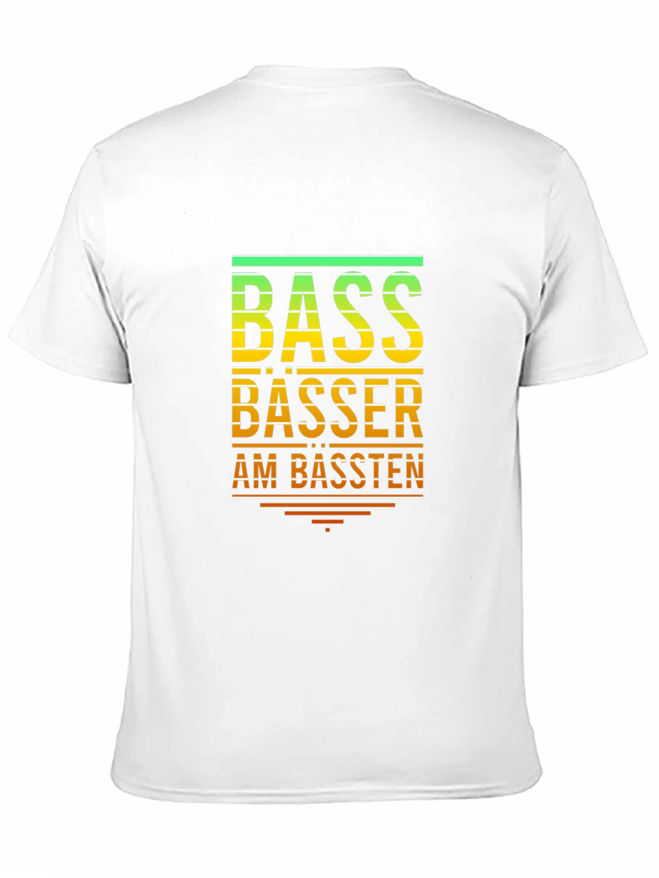 Bass Bässer Am Bässten T-Shirt - Black