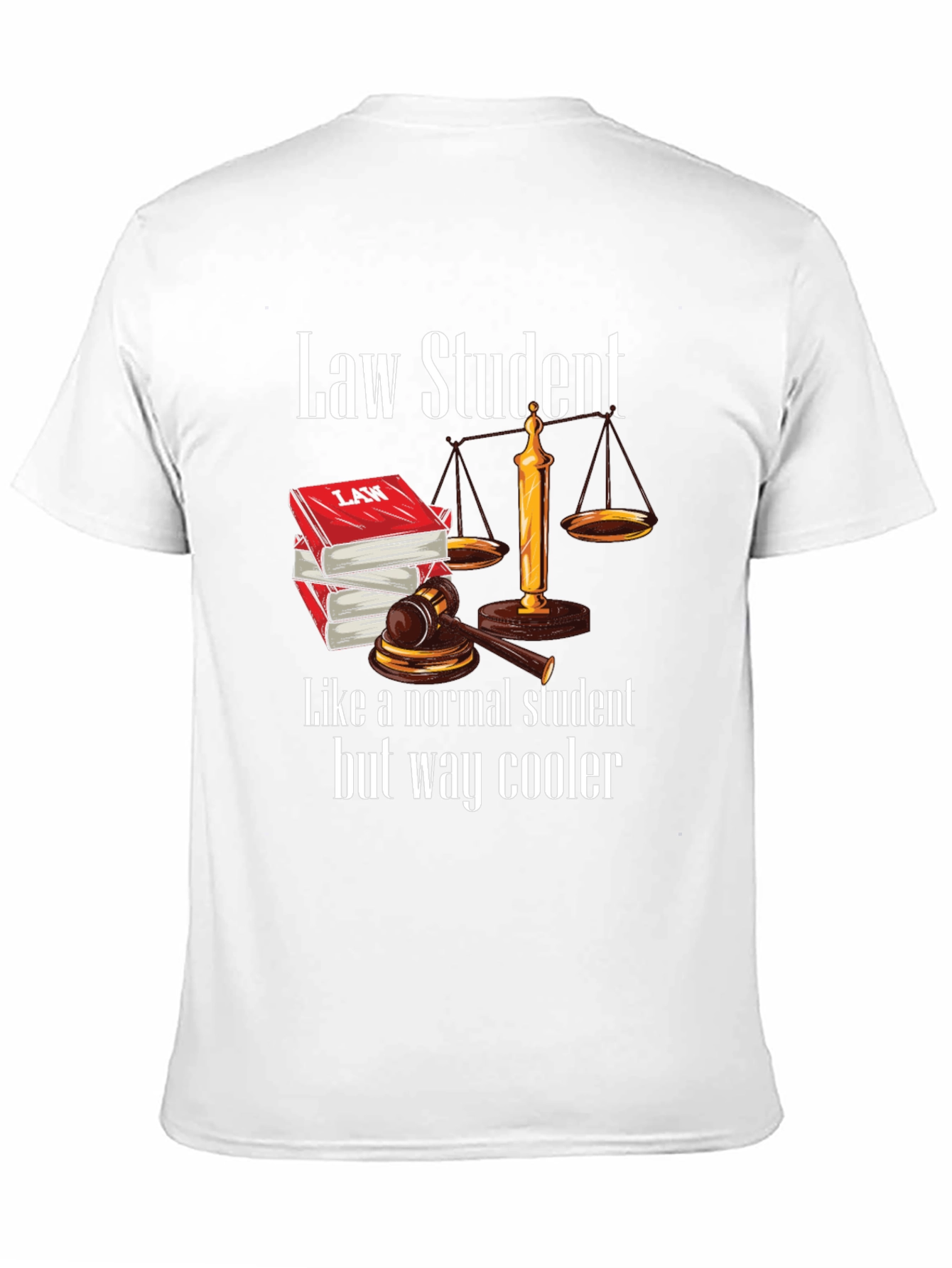 Law Student Novelty Graphic Tee