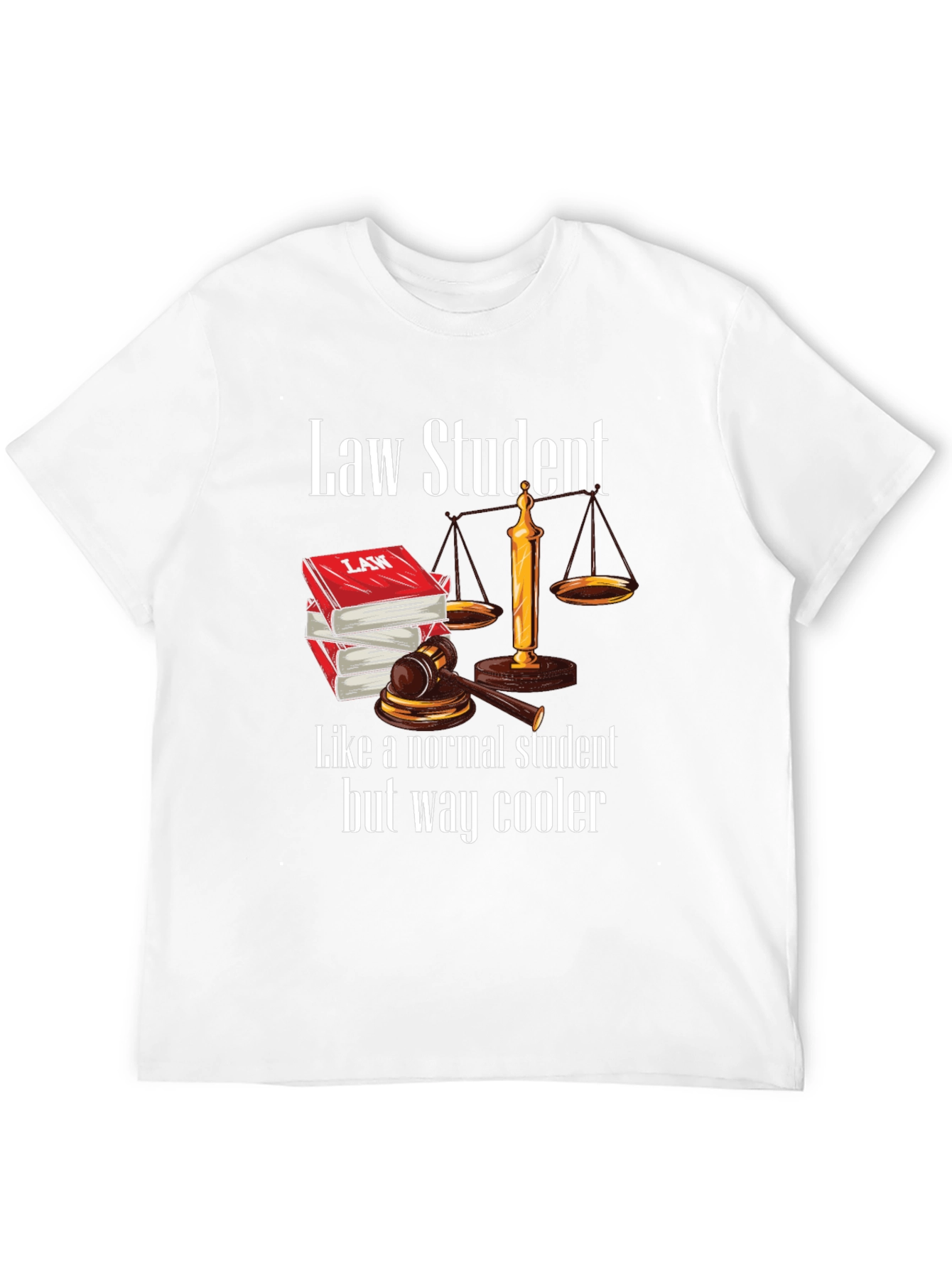 Law Student Novelty Graphic Tee