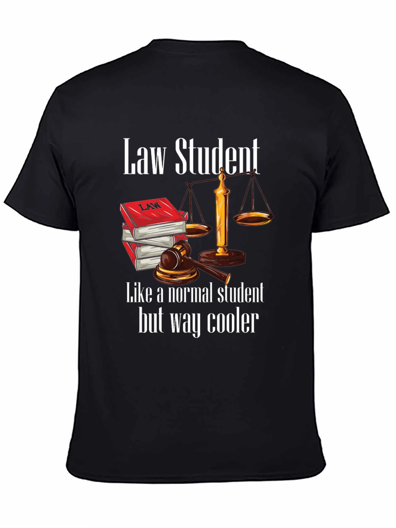 Law Student Novelty Graphic Tee