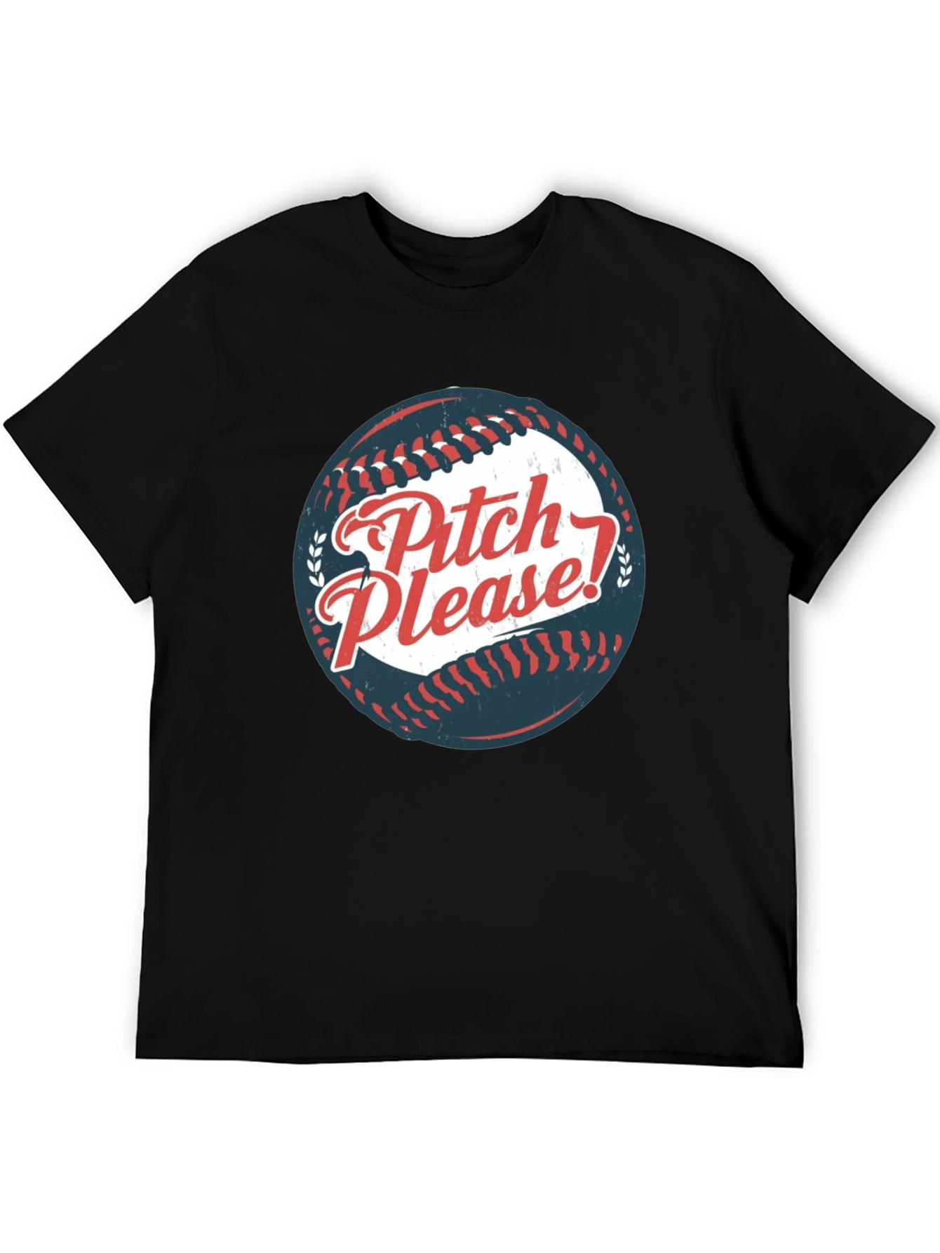 Pitch Please! Baseball Graphic T-Shirt