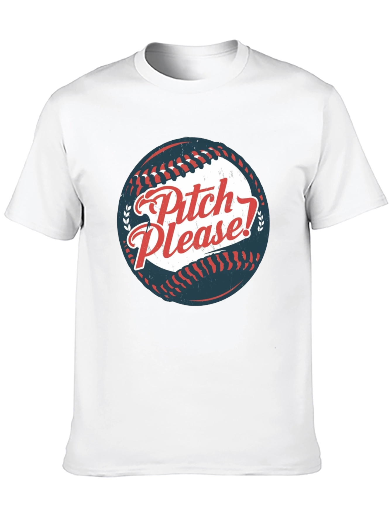 Pitch Please! Baseball Graphic T-Shirt