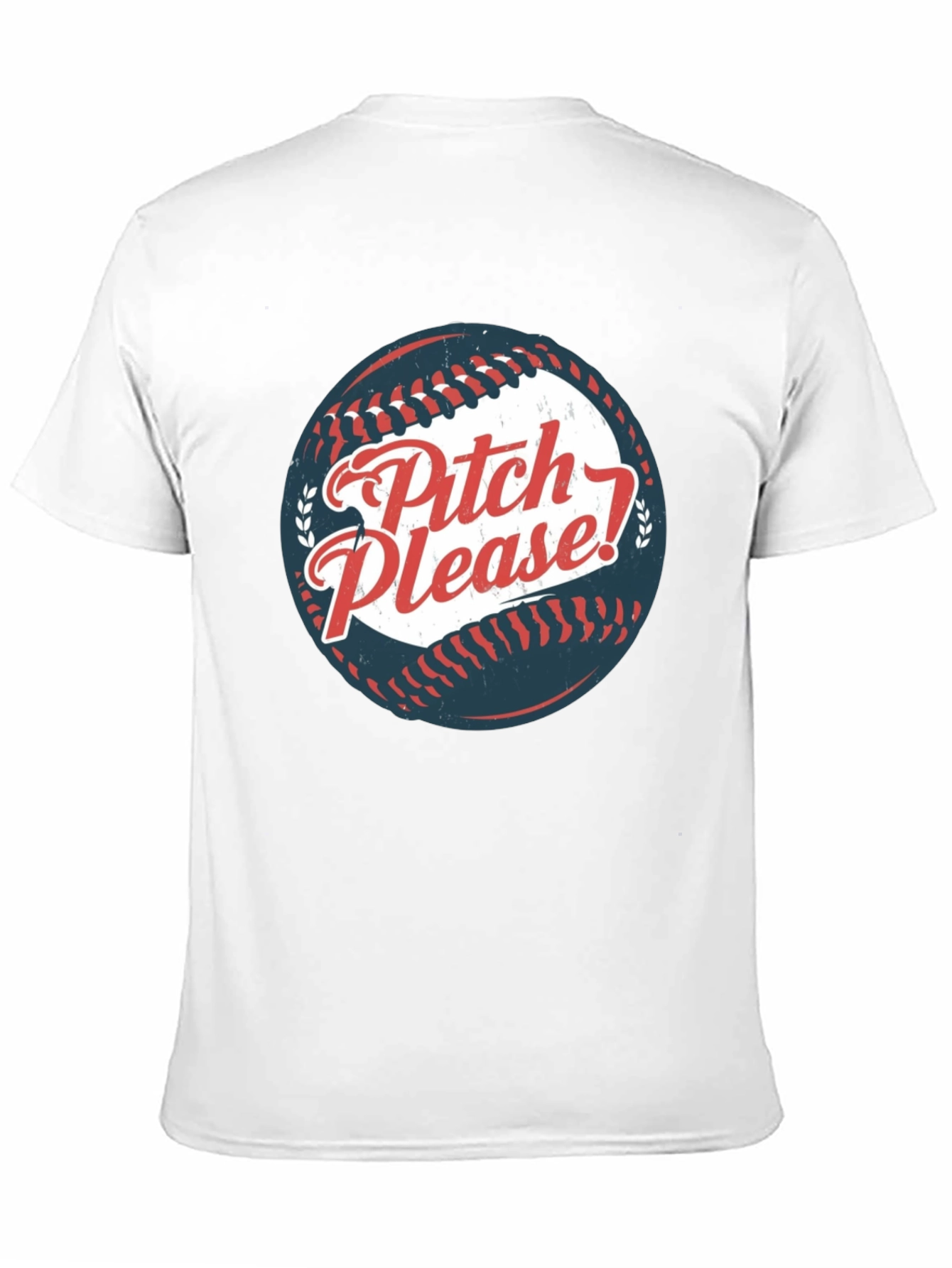 Pitch Please! Baseball Graphic T-Shirt