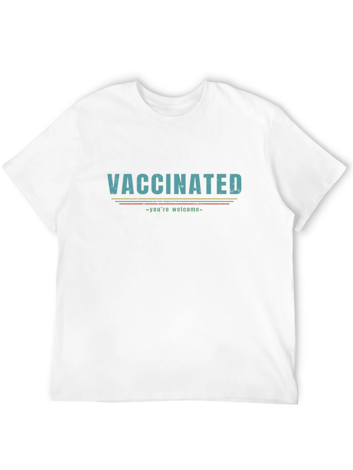 Vaccinated Graphic Tee - Youre Welcome! Funny T-Shirt