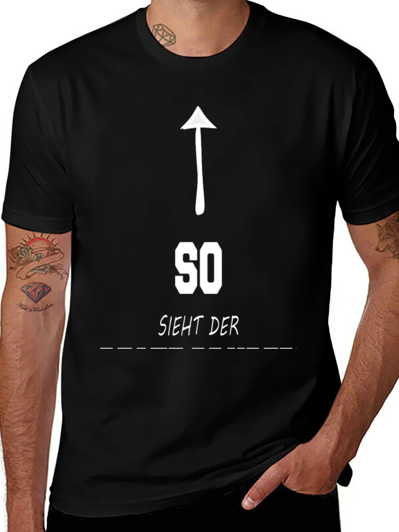 Funny Arrow SO SIEHT DER T-Shirt