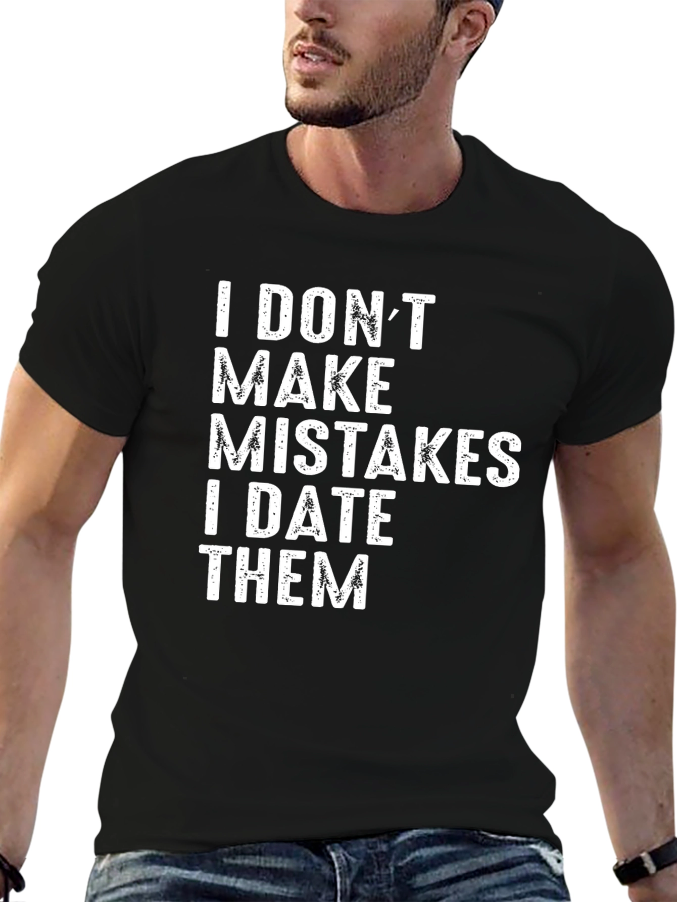 Funny I DATE THEM Graphic T-Shirt