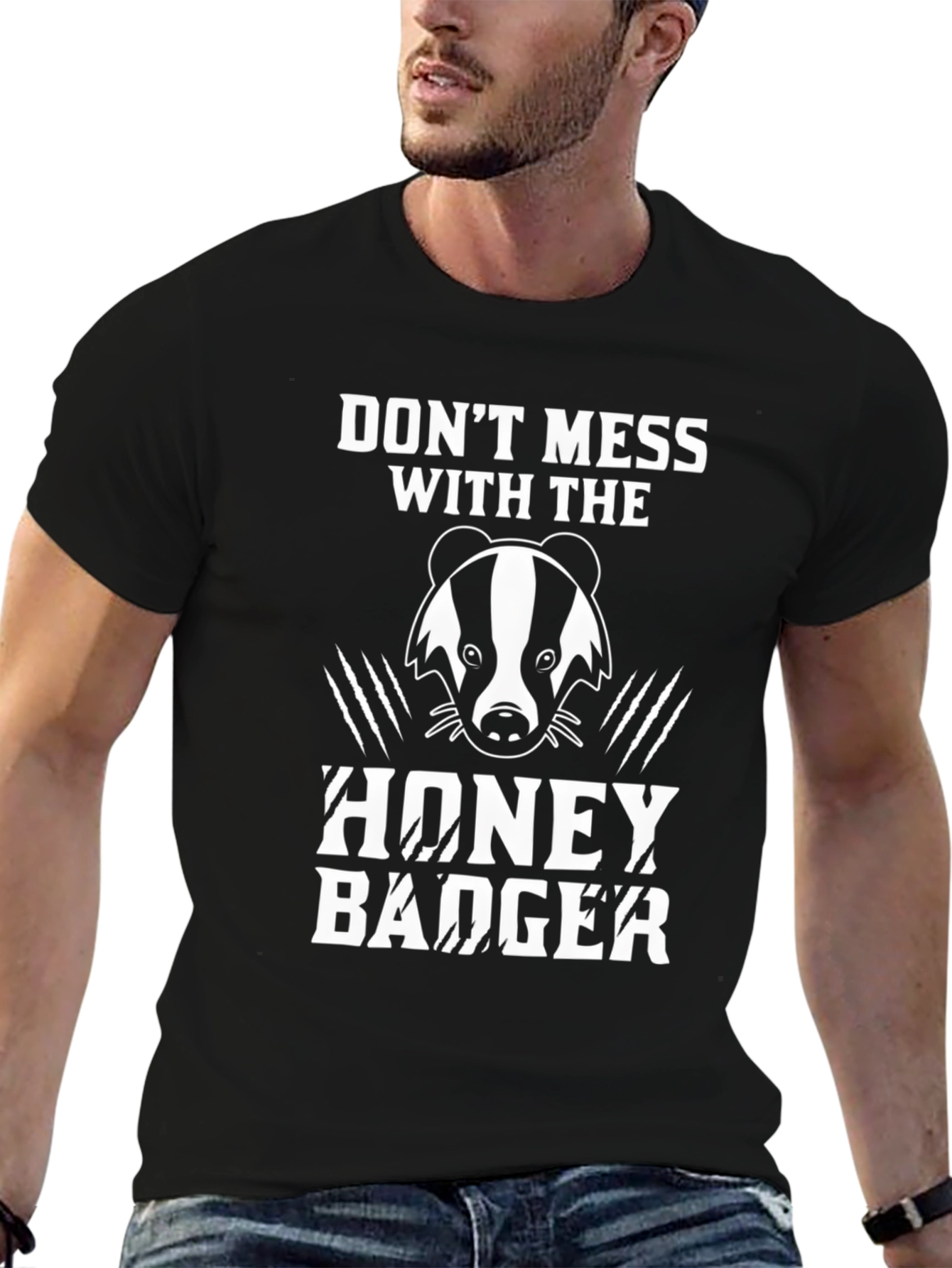 Honey Badger Graphic Tee - Dont Mess With!