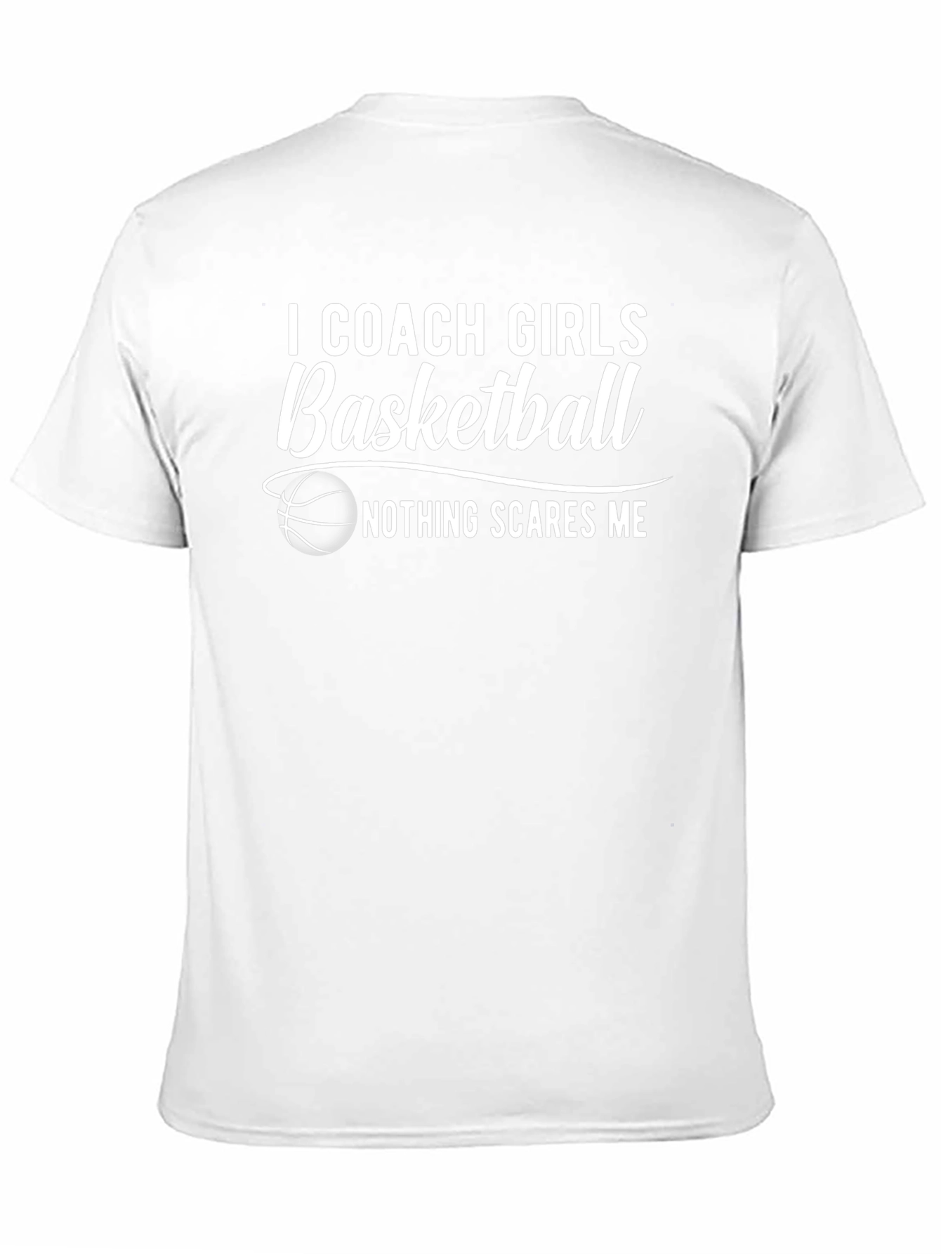 I Coach Girls Basketball T-Shirt - Funny Coach Tee