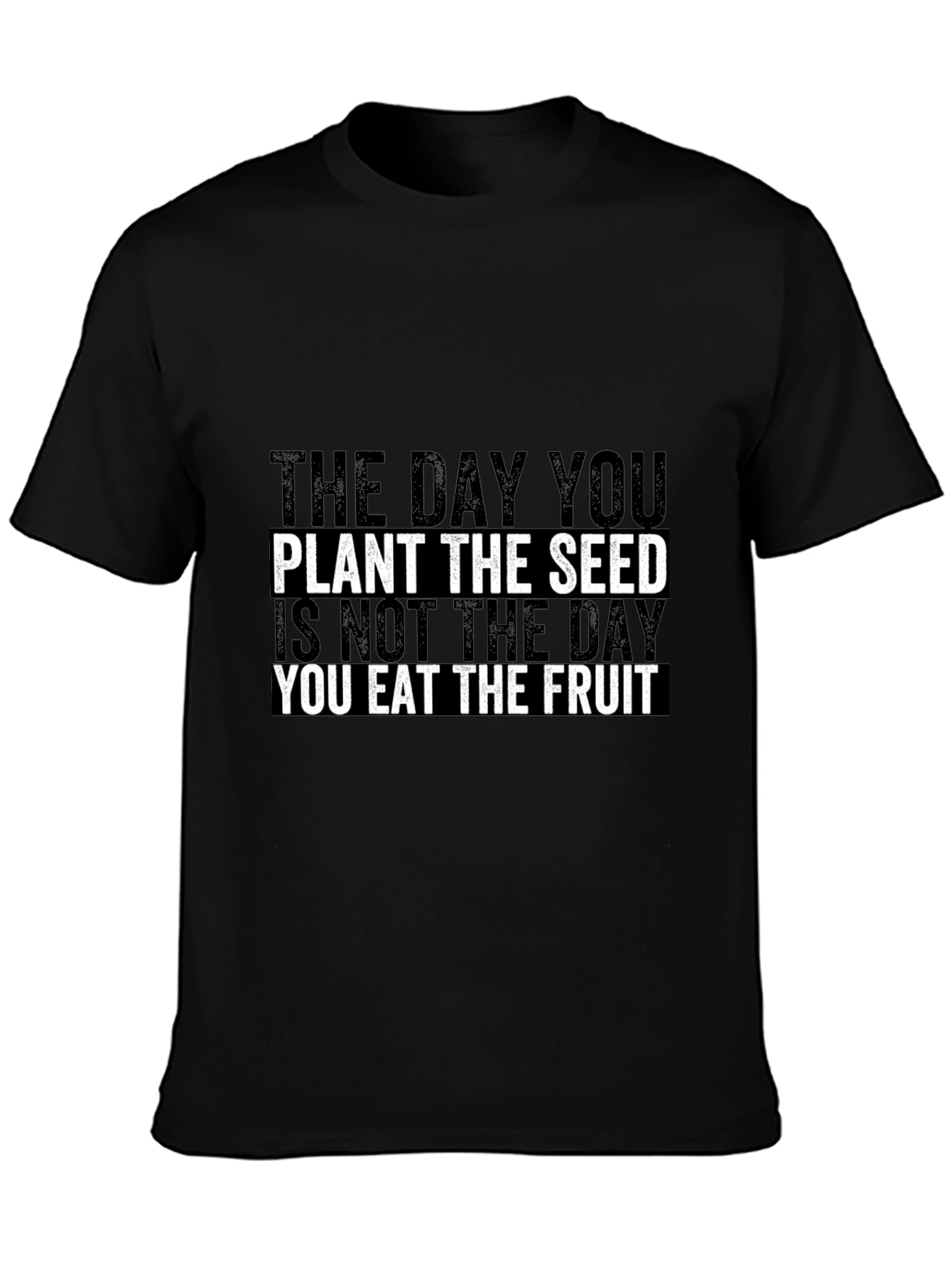 Motivational Quote Graphic Print T-Shirt