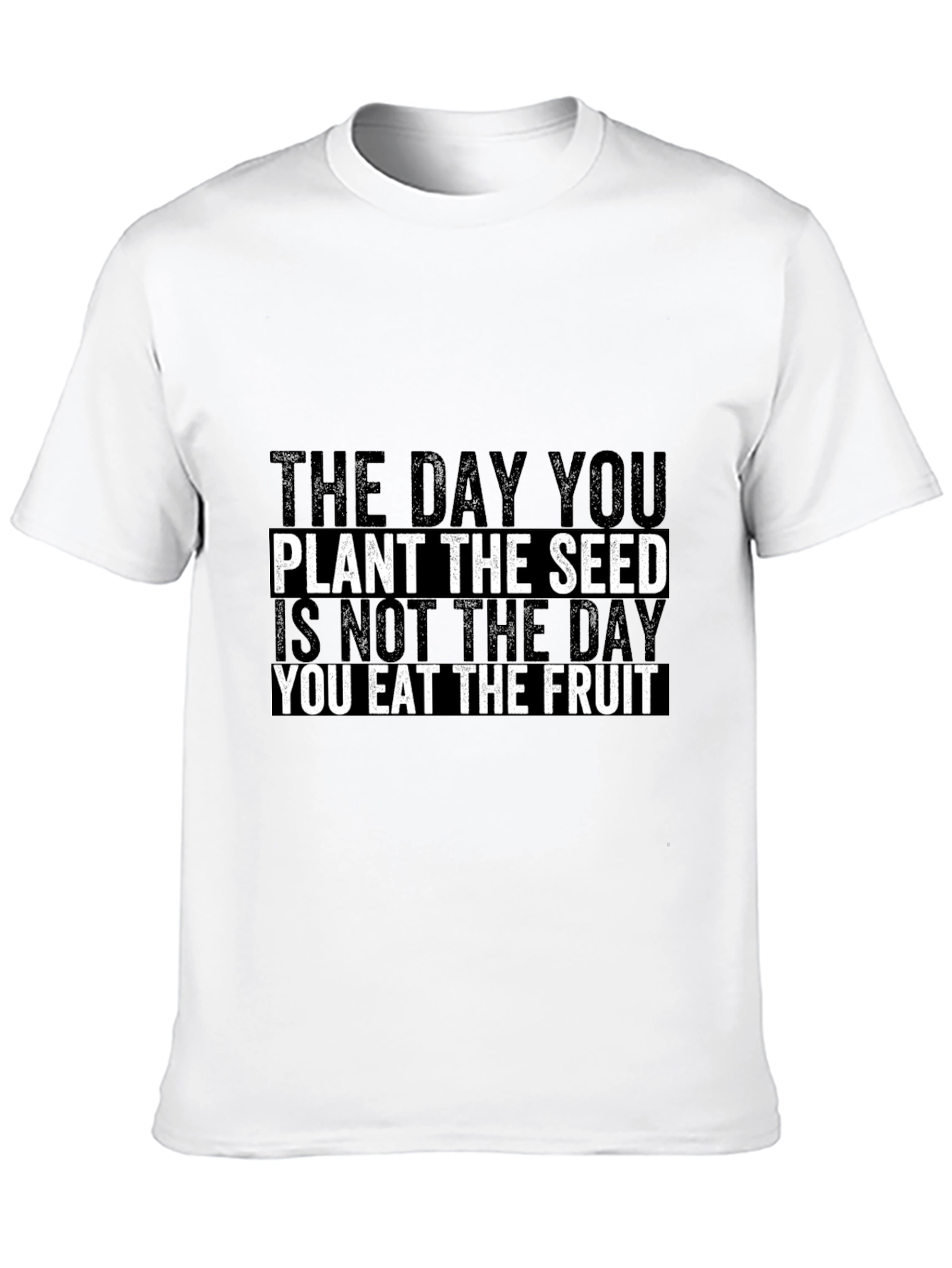 Motivational Quote Graphic Print T-Shirt