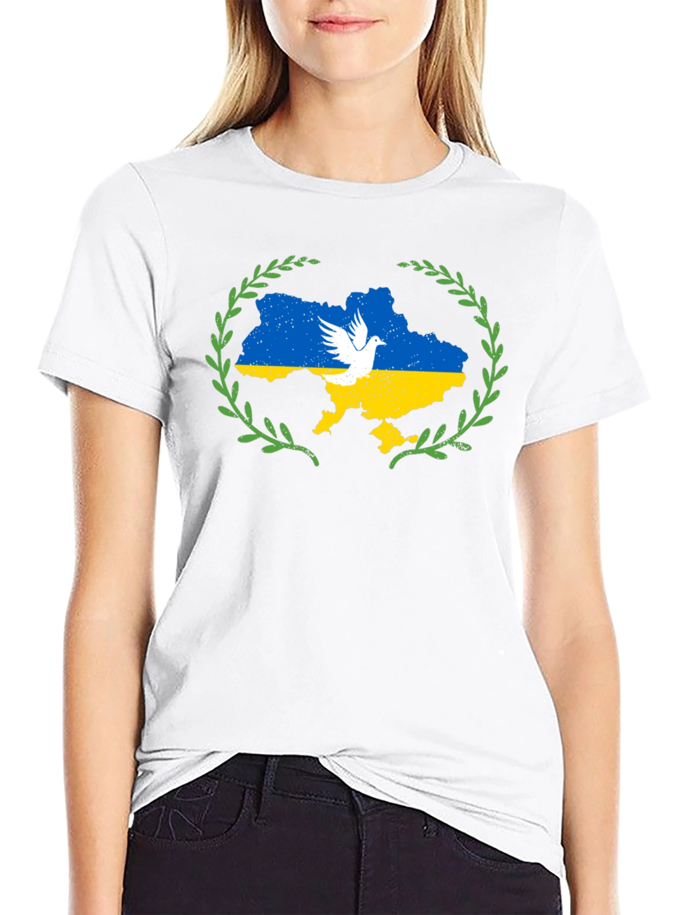 Ukraine Dove Peace T-Shirt