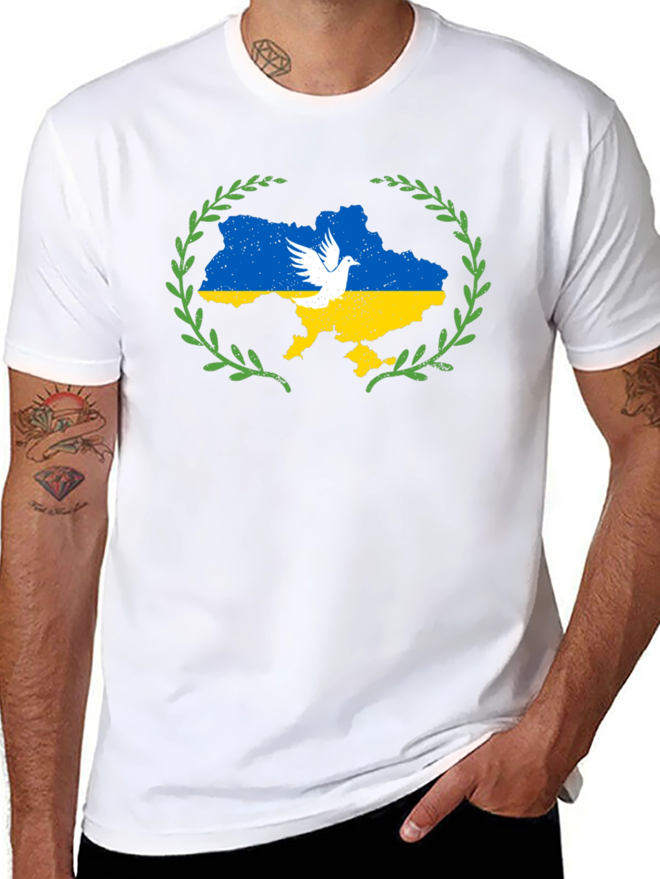 Ukraine Dove Peace T-Shirt