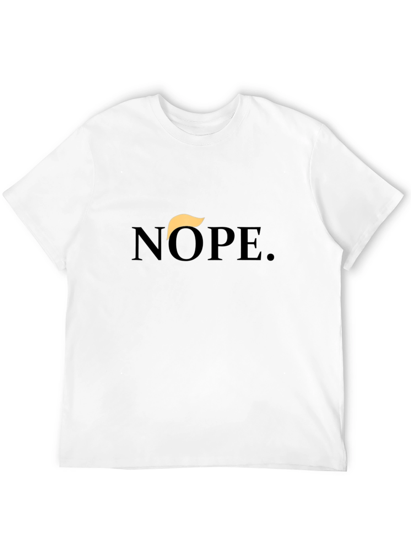 Nope Trump Hair Graphic Tee