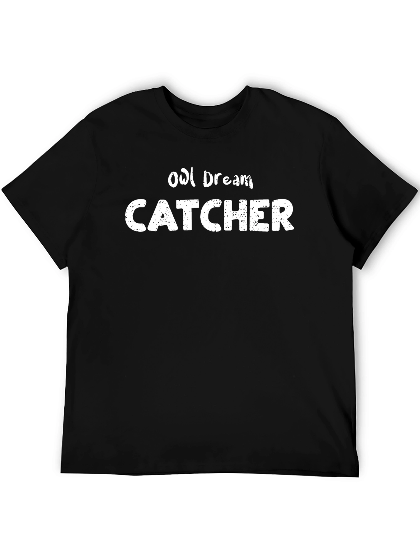 Owl Dream Catcher Graphic Tee - Black