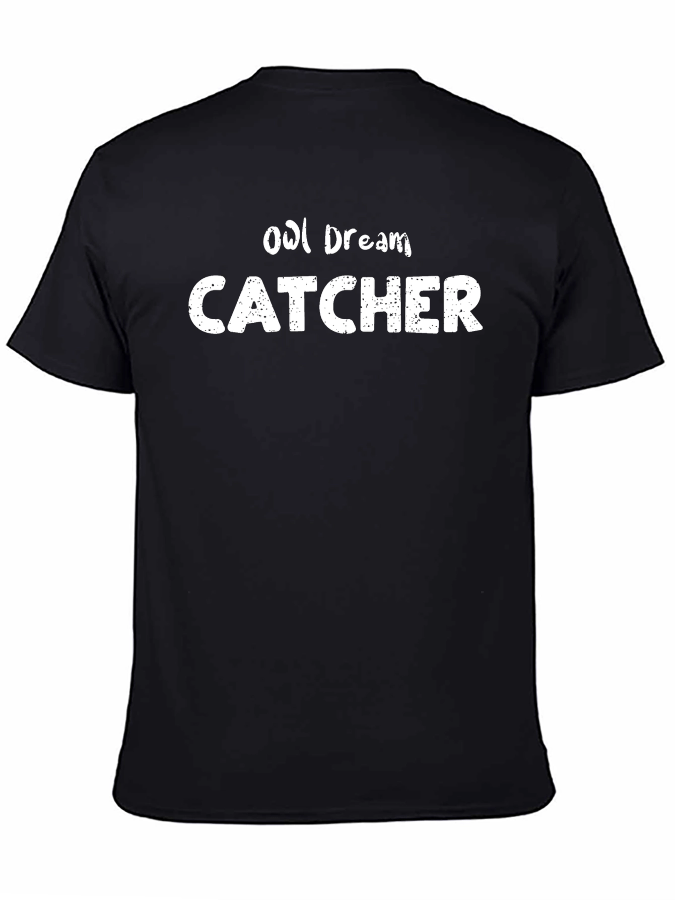 Owl Dream Catcher Graphic Tee - Black