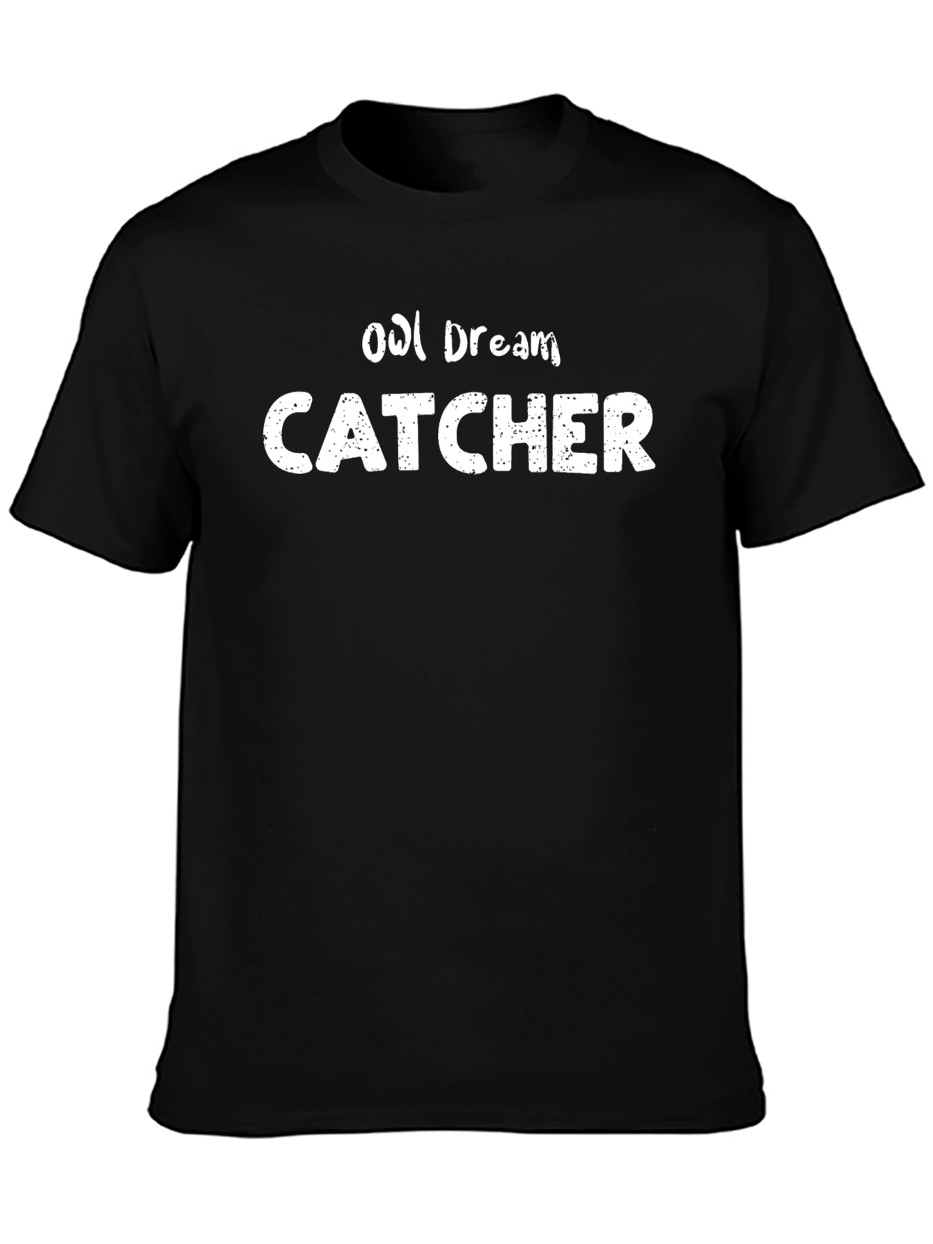 Owl Dream Catcher Graphic Tee - Black