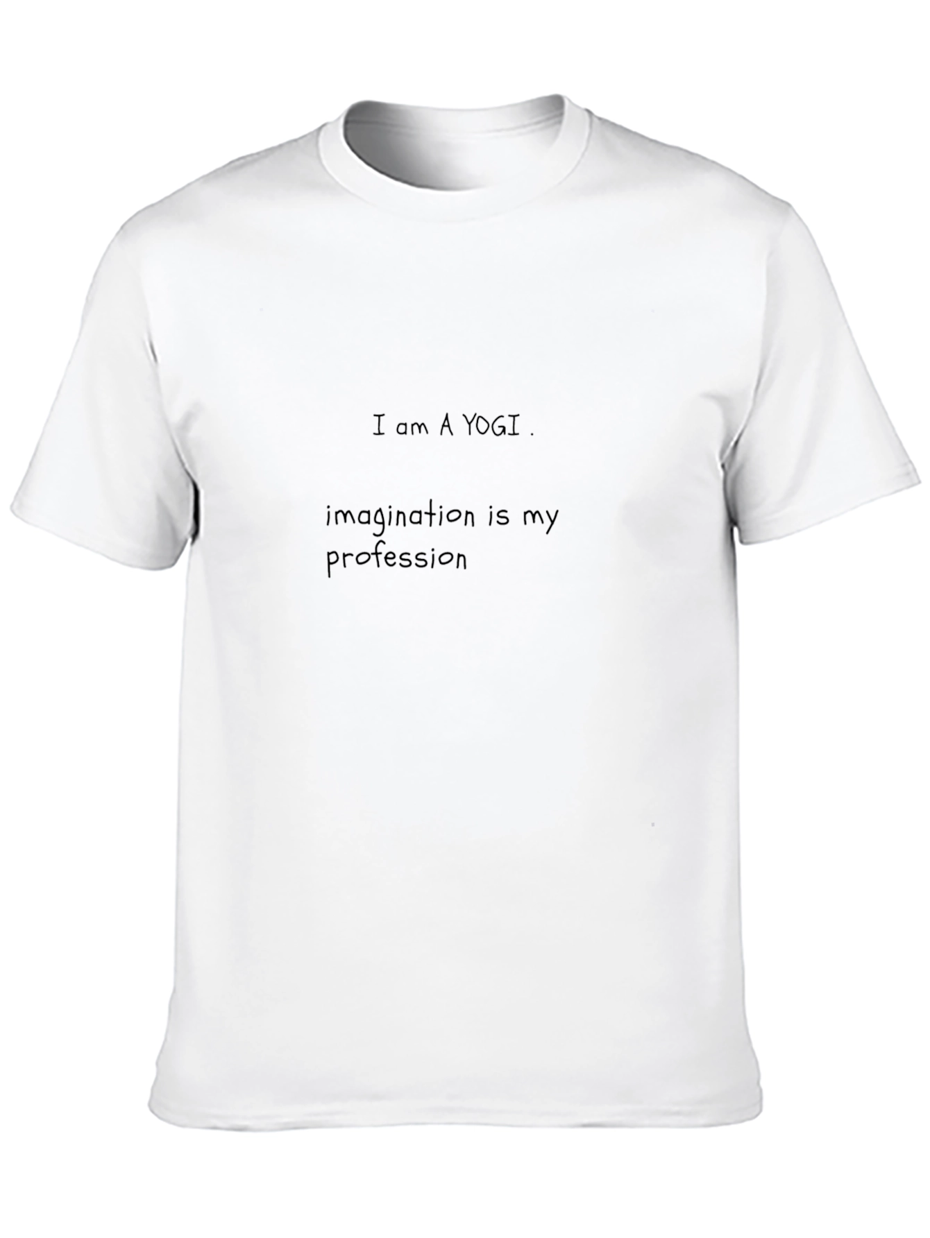 I Am A Yogi Black T-Shirt