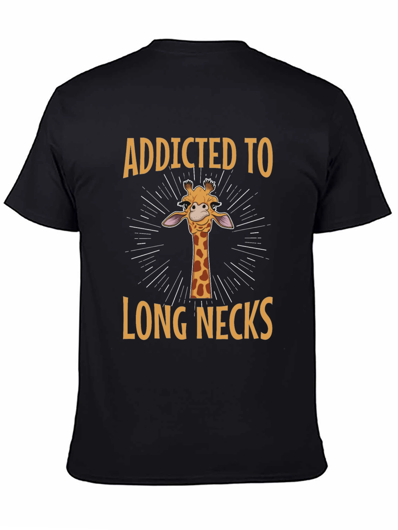 Addicted to Long Necks Giraffe T-Shirt
