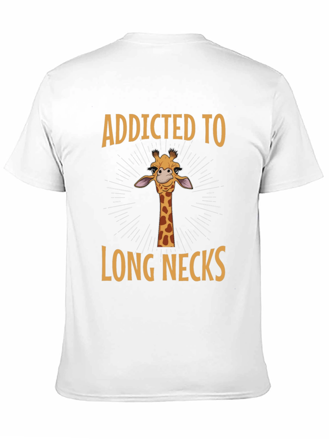 Addicted to Long Necks Giraffe T-Shirt