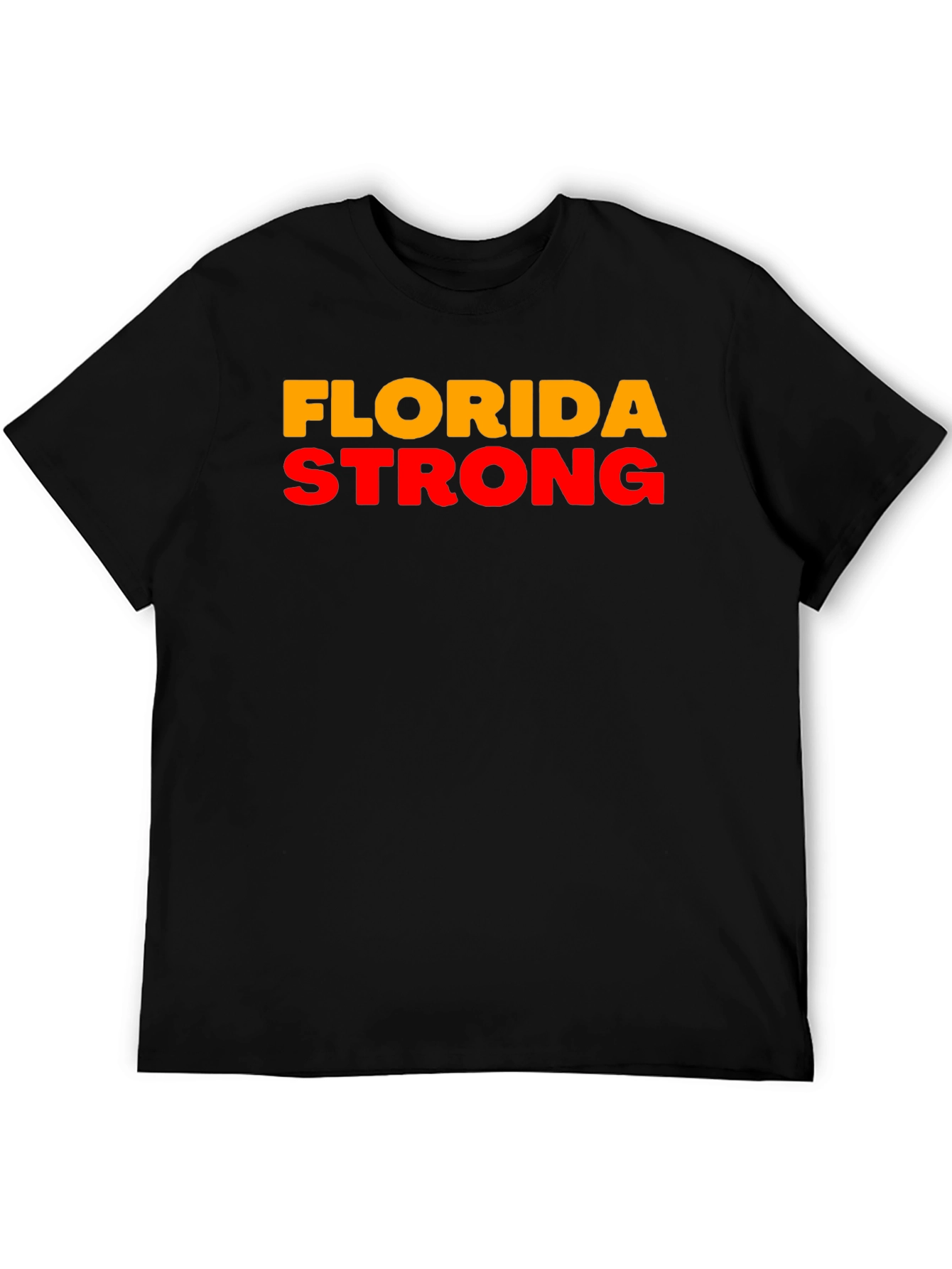 Florida Strong Graphic Tee - Unisex Black T-Shirt