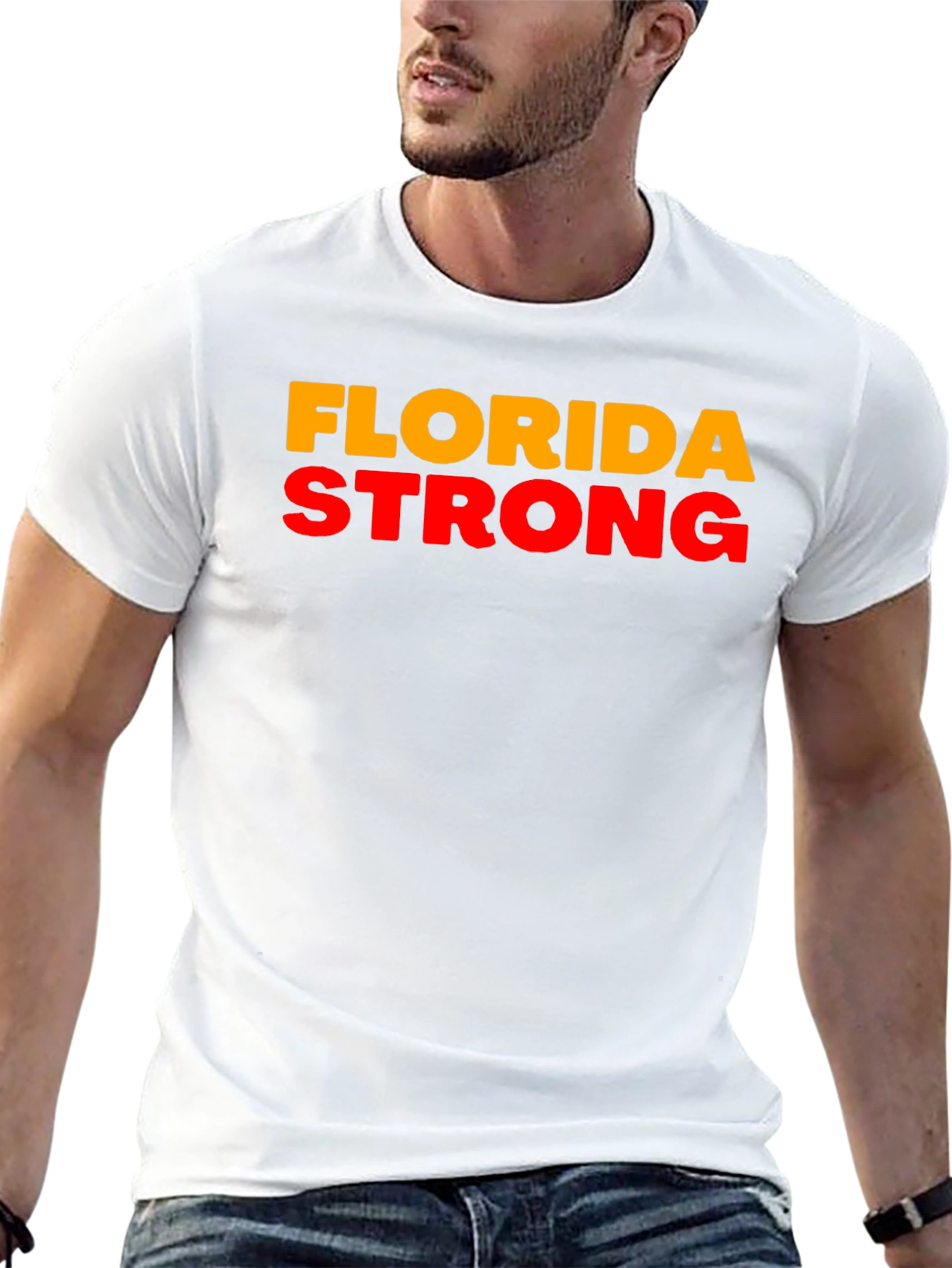 Florida Strong Graphic Tee - Unisex Black T-Shirt