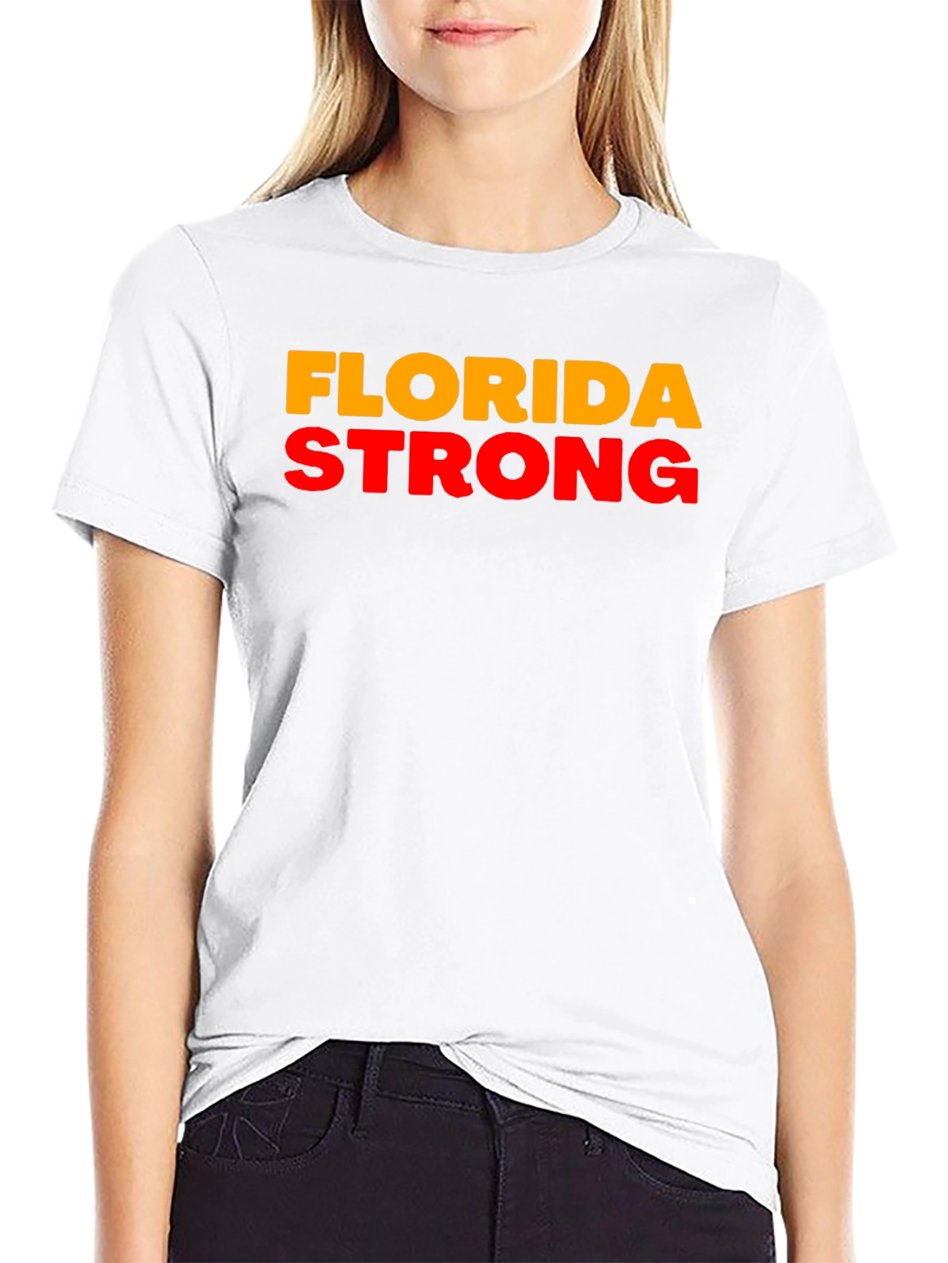 Florida Strong Graphic Tee - Unisex Black T-Shirt