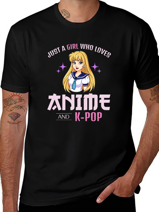 Anime & K-Pop Girl T-Shirt - Otaku Fashion