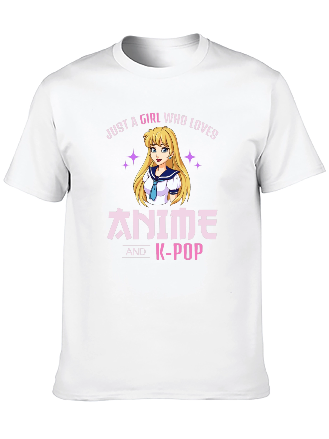 Anime & K-Pop Girl T-Shirt - Otaku Fashion