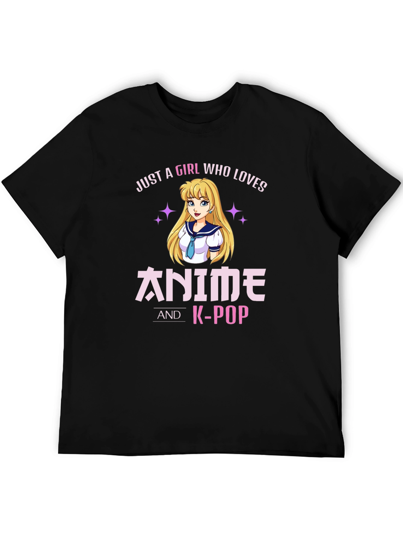 Anime & K-Pop Girl T-Shirt - Otaku Fashion