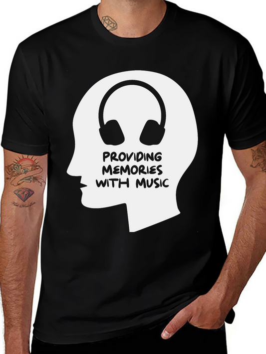 Providing Memories With Music Graphic Tee