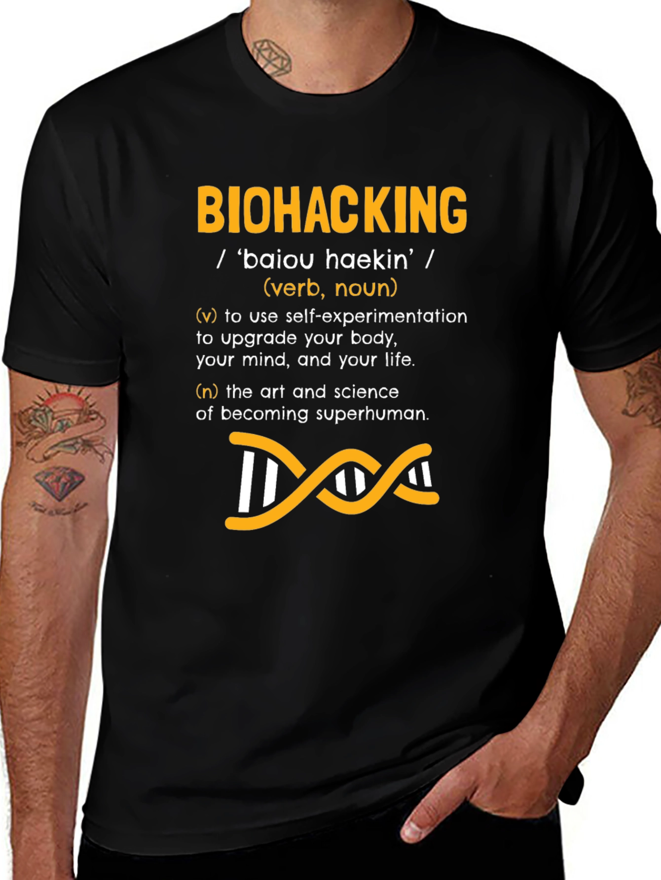 Biohacking Definition T-Shirt