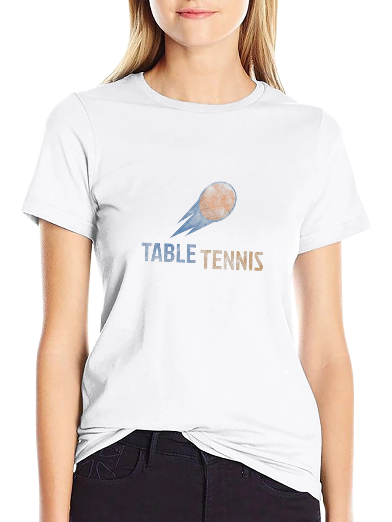 Table Tennis Graphic T-Shirt