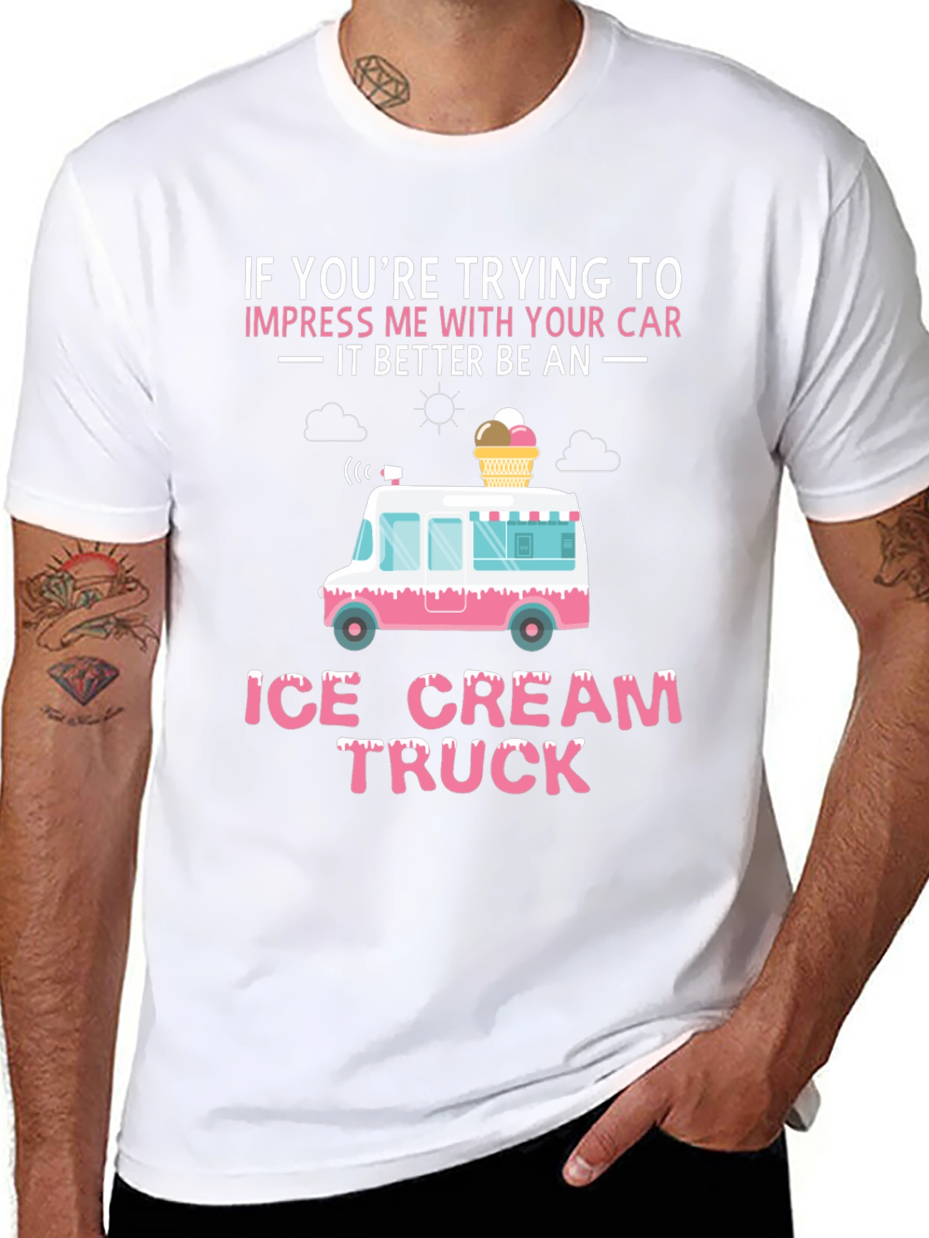 Ice Cream Truck Graphic Tee