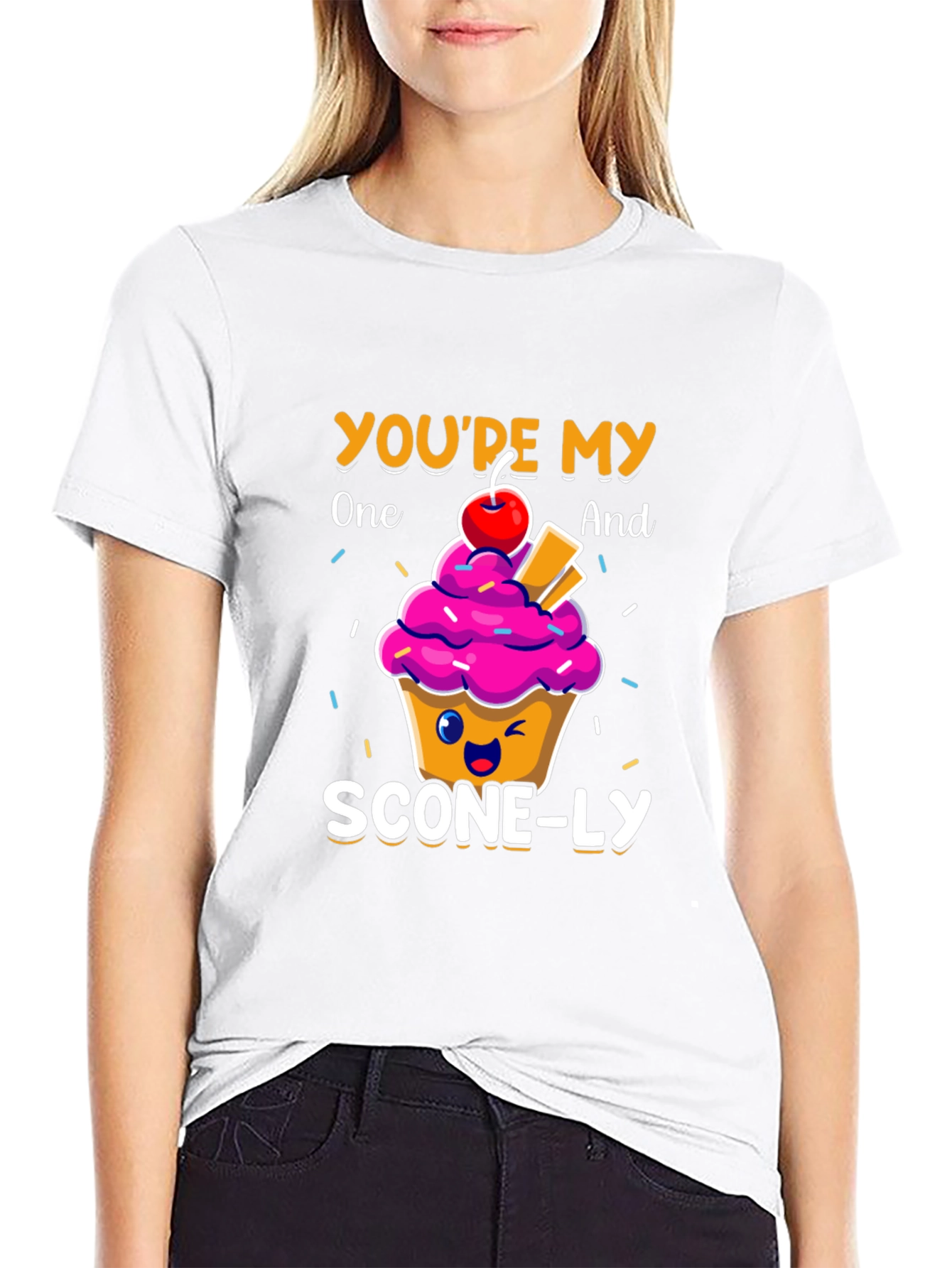 Youre My One And Scone-ly Graphic T-Shirt