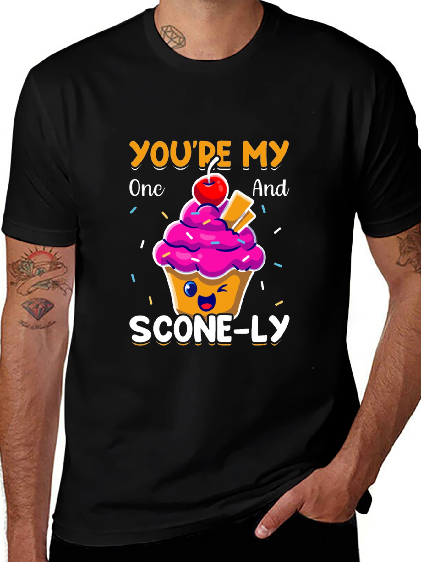 Youre My One And Scone-ly Graphic T-Shirt