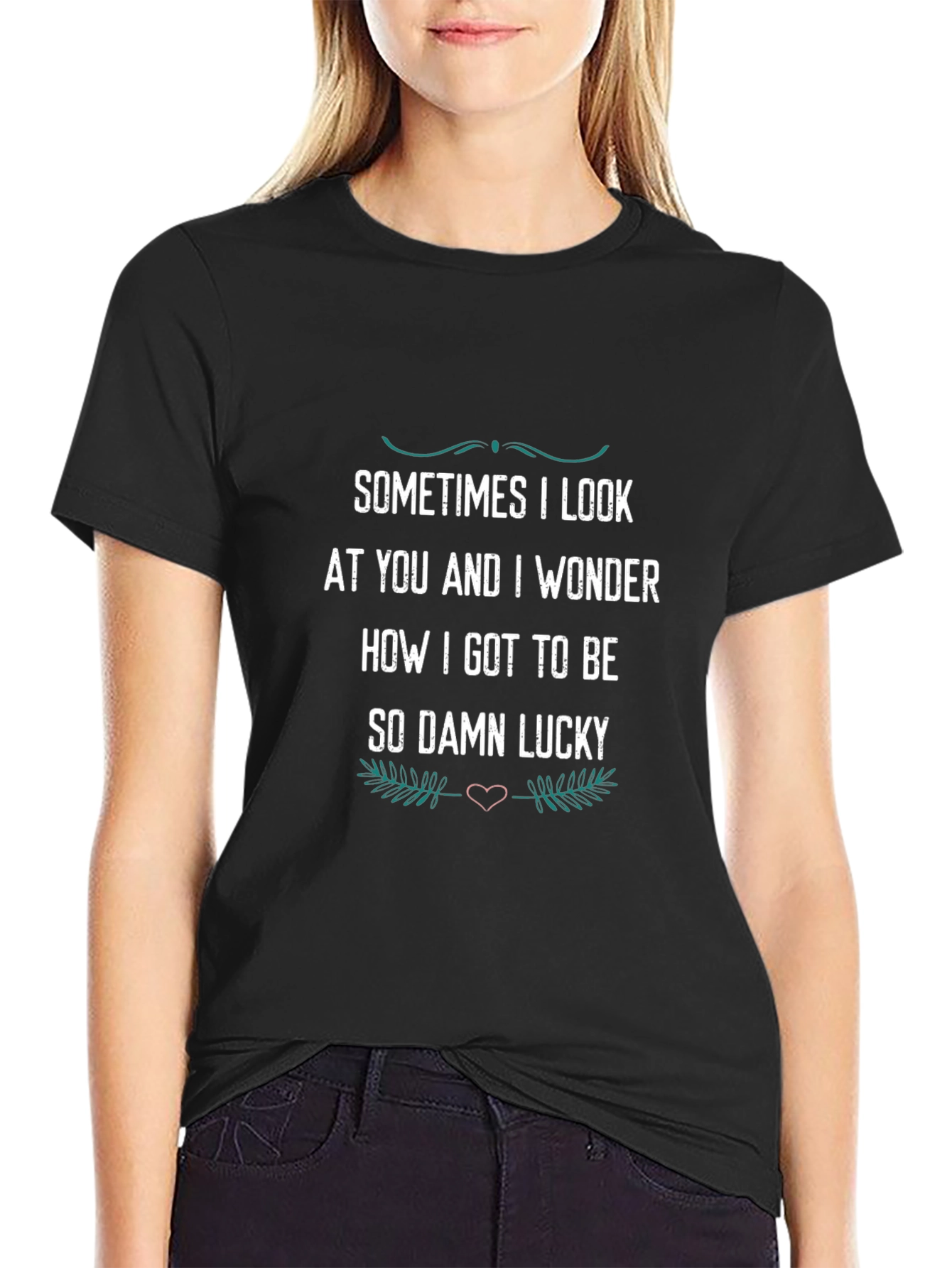 Lucky In Love Graphic Tee