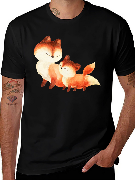 Fox Love Black T-Shirt