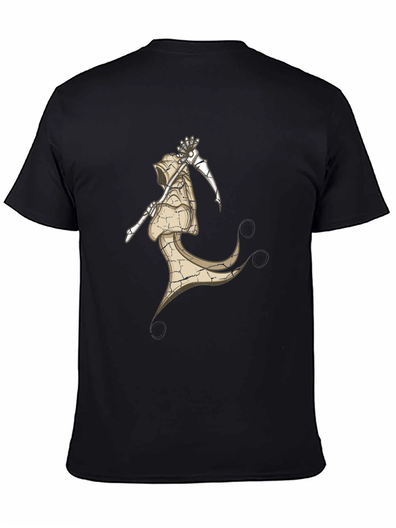 Grim Reaper Graphic Tee - Dark Humor T-Shirt
