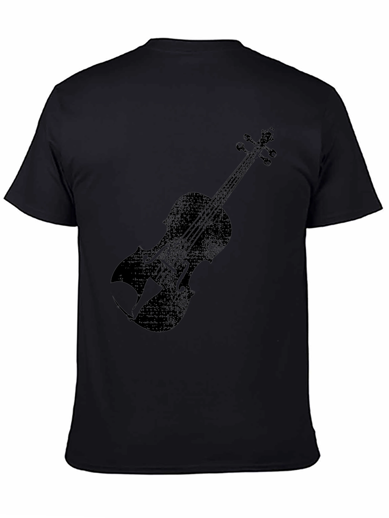 Black Violin Graphic Tee - Music Lovers T-Shirt