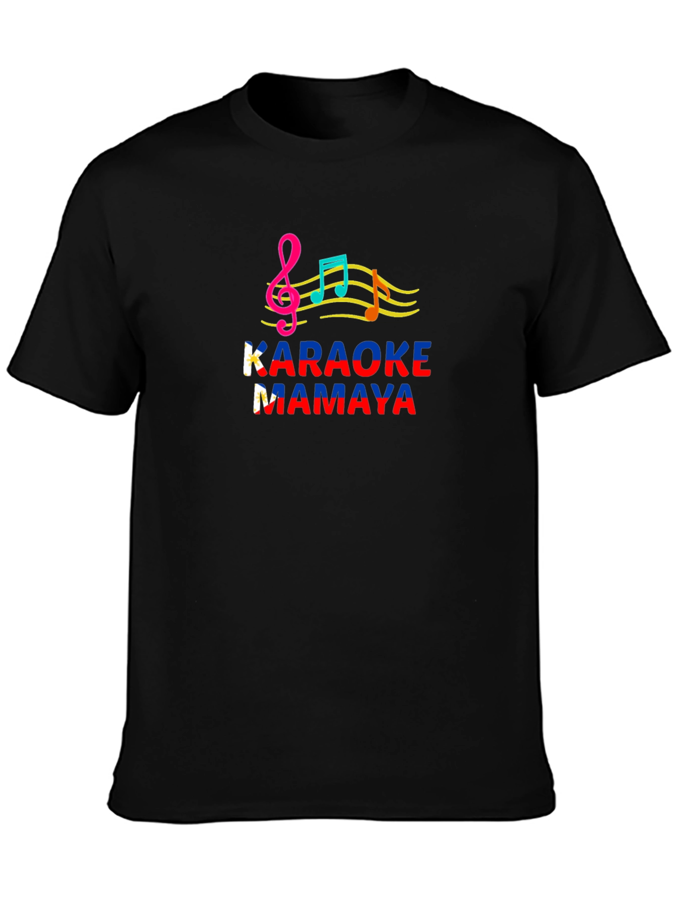 Karaoke Mamaya Black Graphic Tee