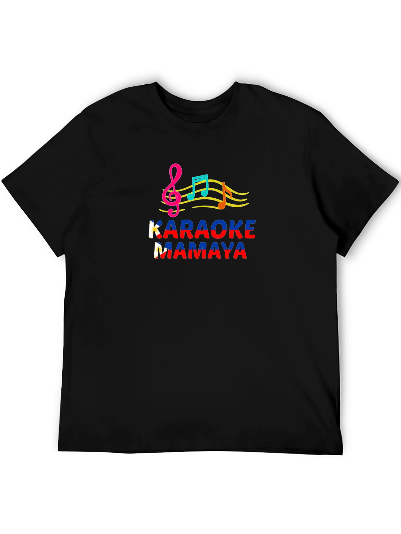 Karaoke Mamaya Black Graphic Tee
