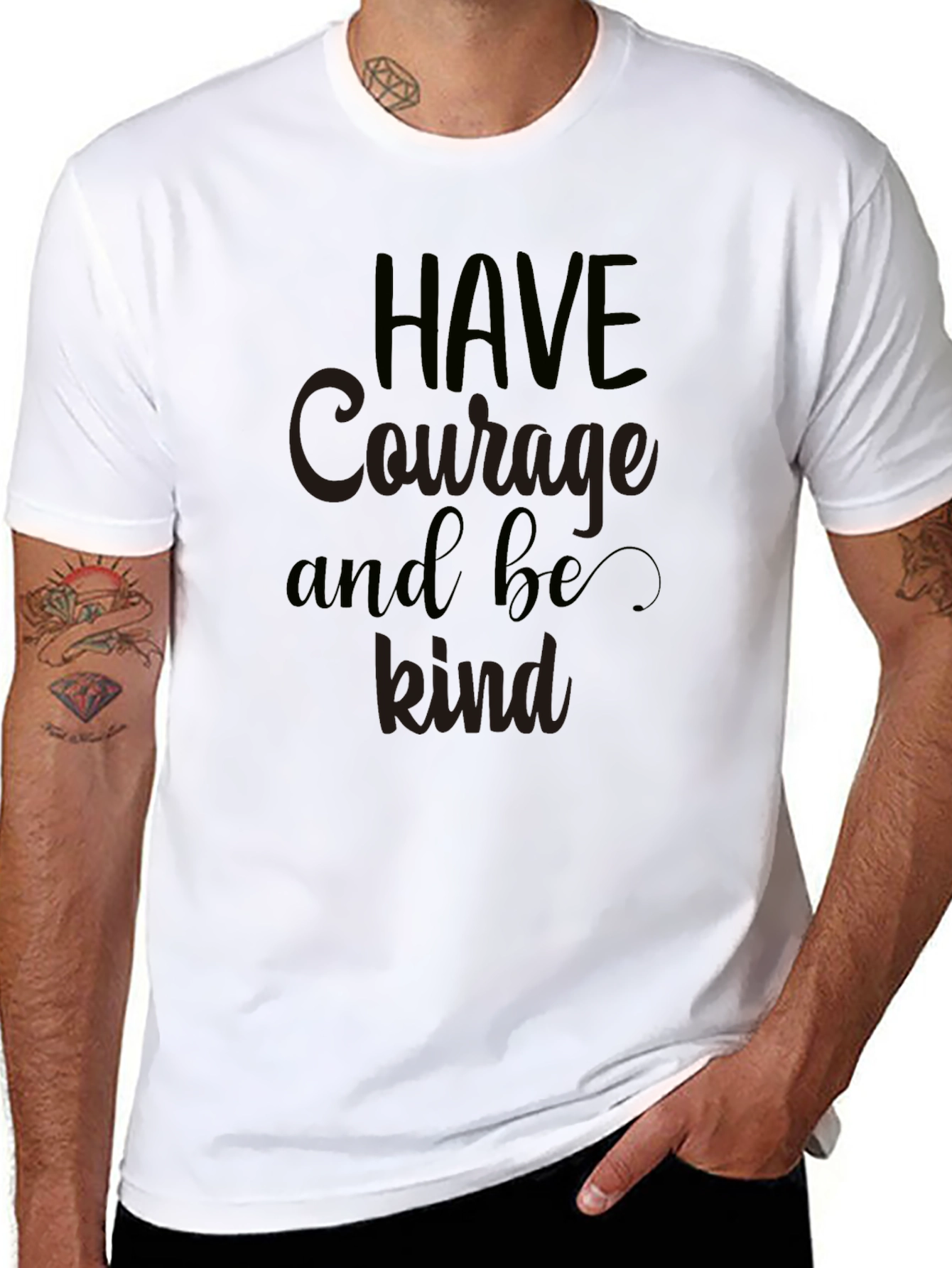 Have Courage and Be Kind Graphic T-Shirt