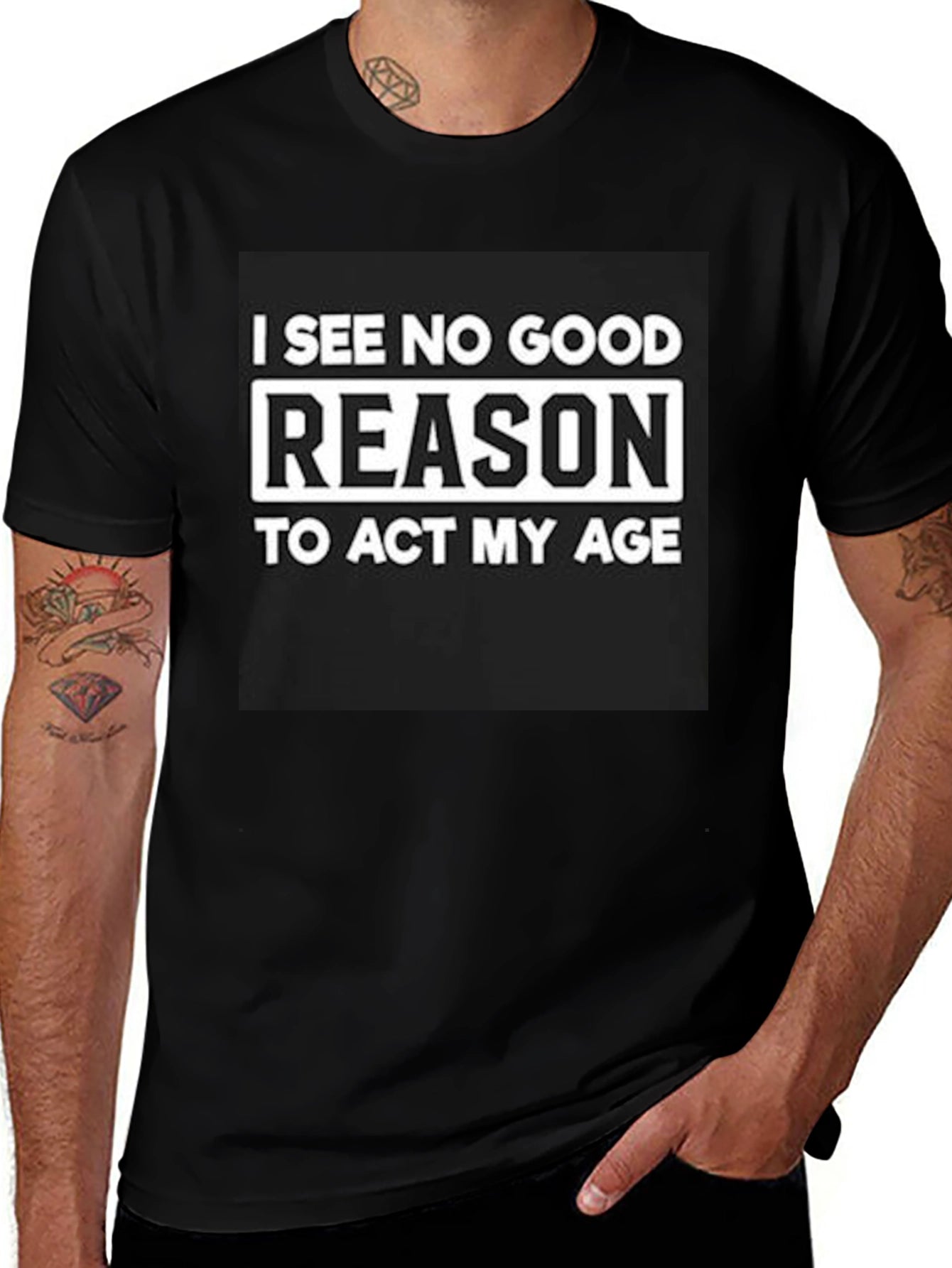 Funny No Good Reason Graphic Tee