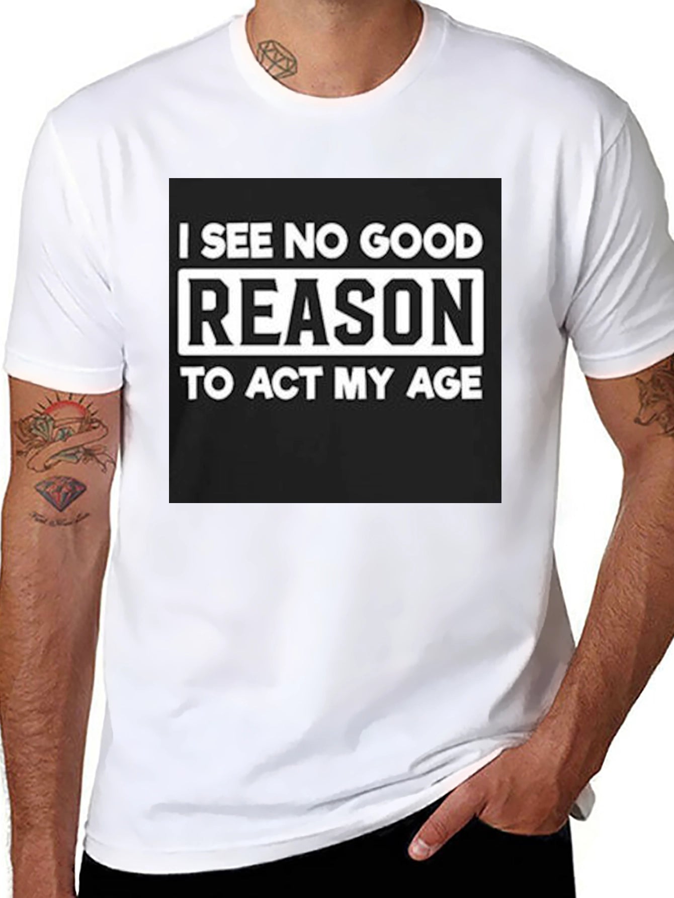Funny No Good Reason Graphic Tee