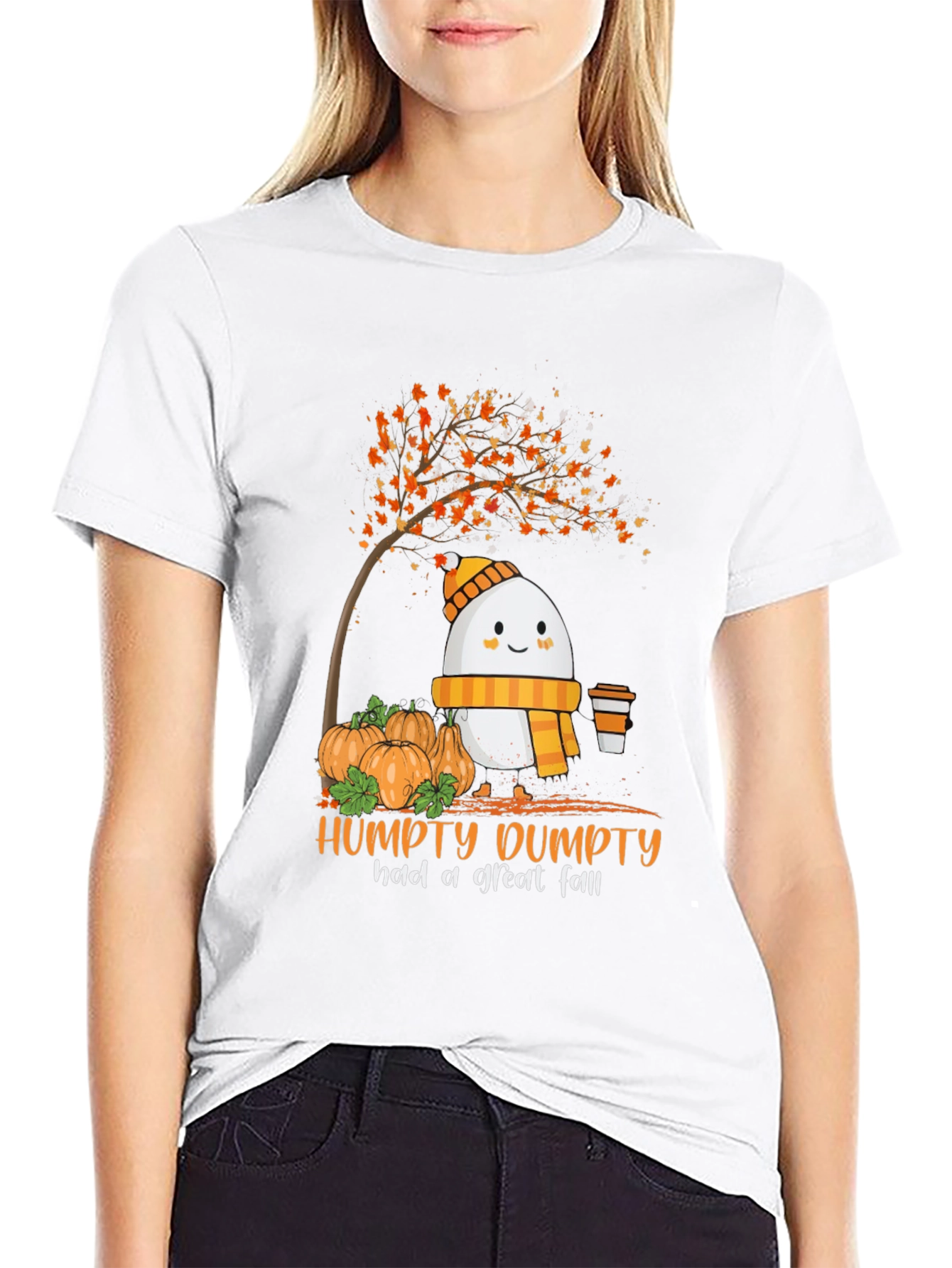 Humpty Dumpty Fall T-Shirt - Great for Autumn!